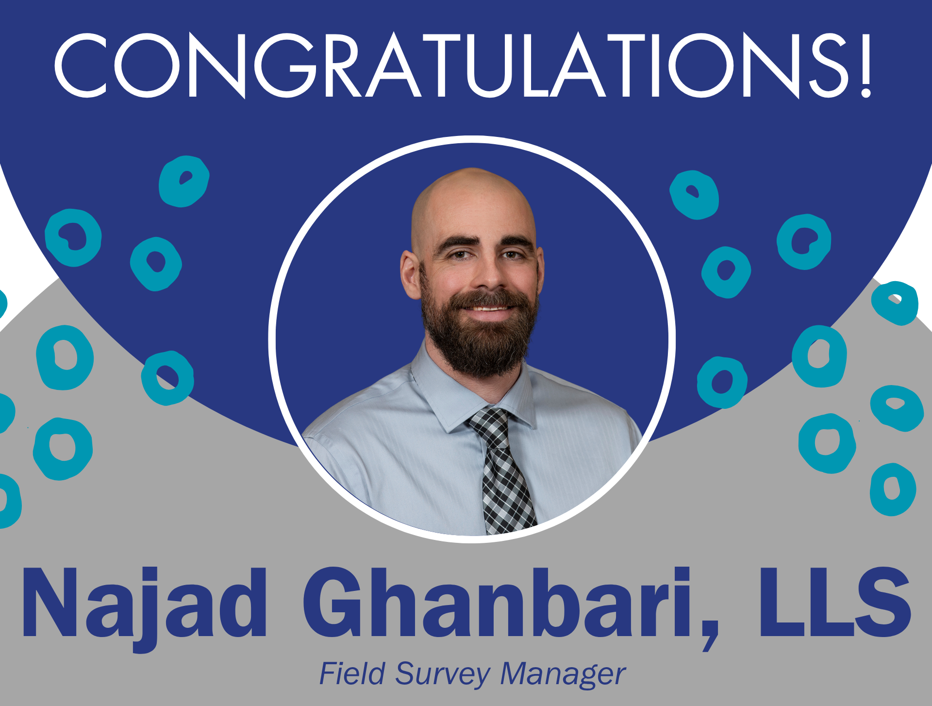 Ghanbari Receives NH Land Surveyor License