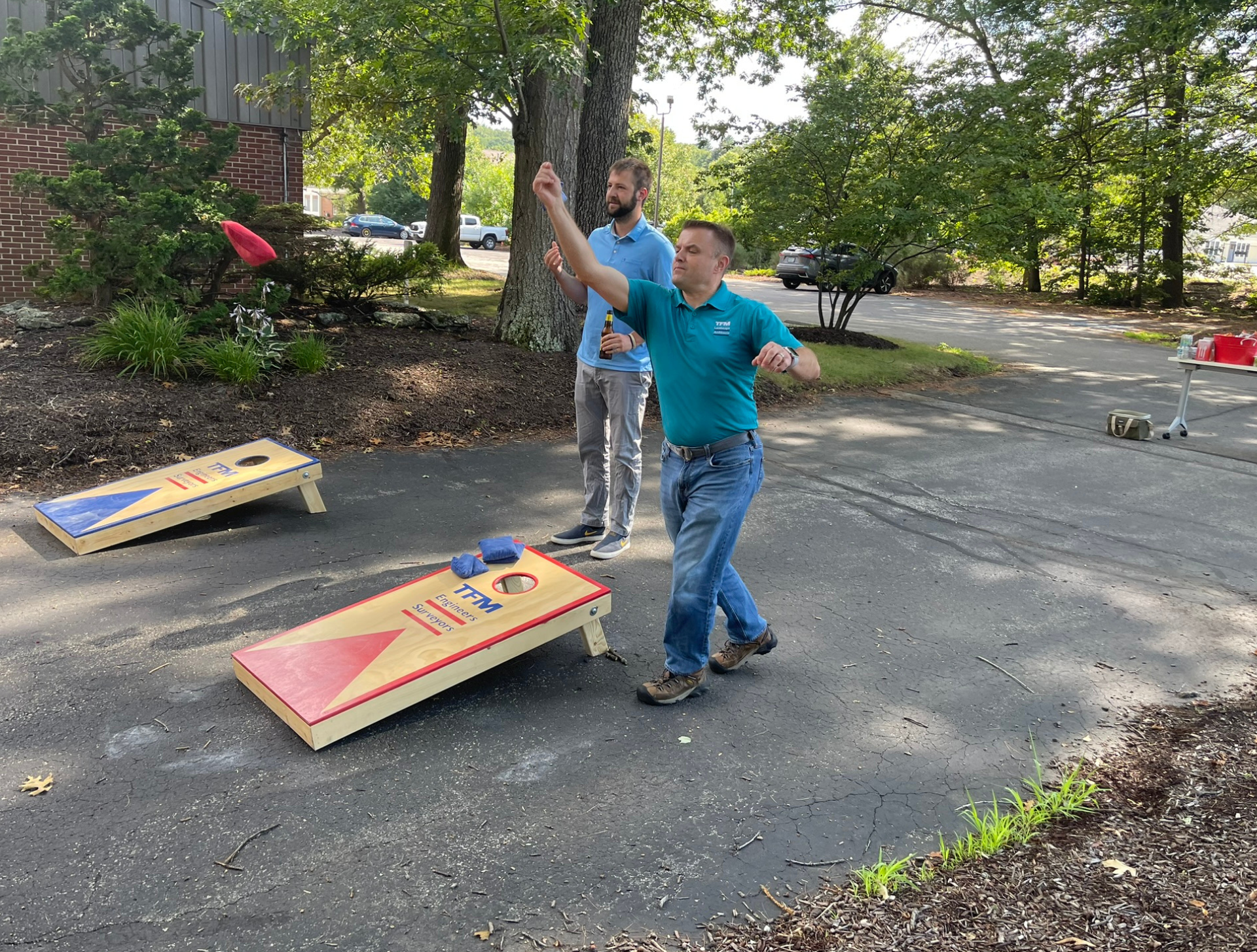 TFMoran Staff Celebrates Summer with a TGIF!