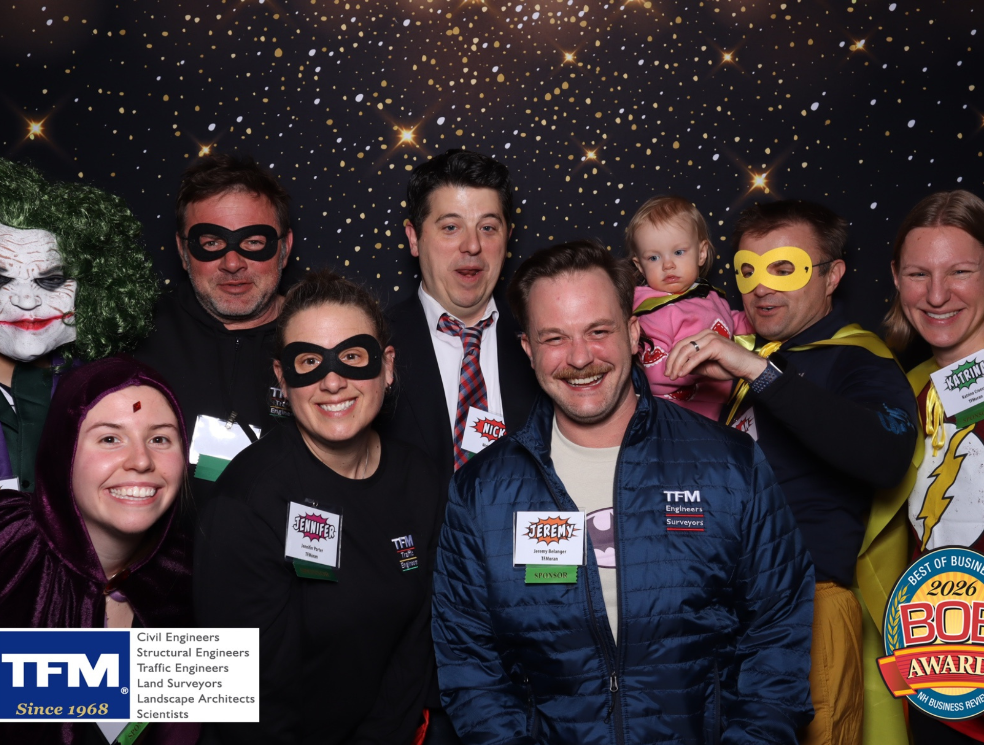 TFMoran’s Heroes Assembled at the BOB Awards!