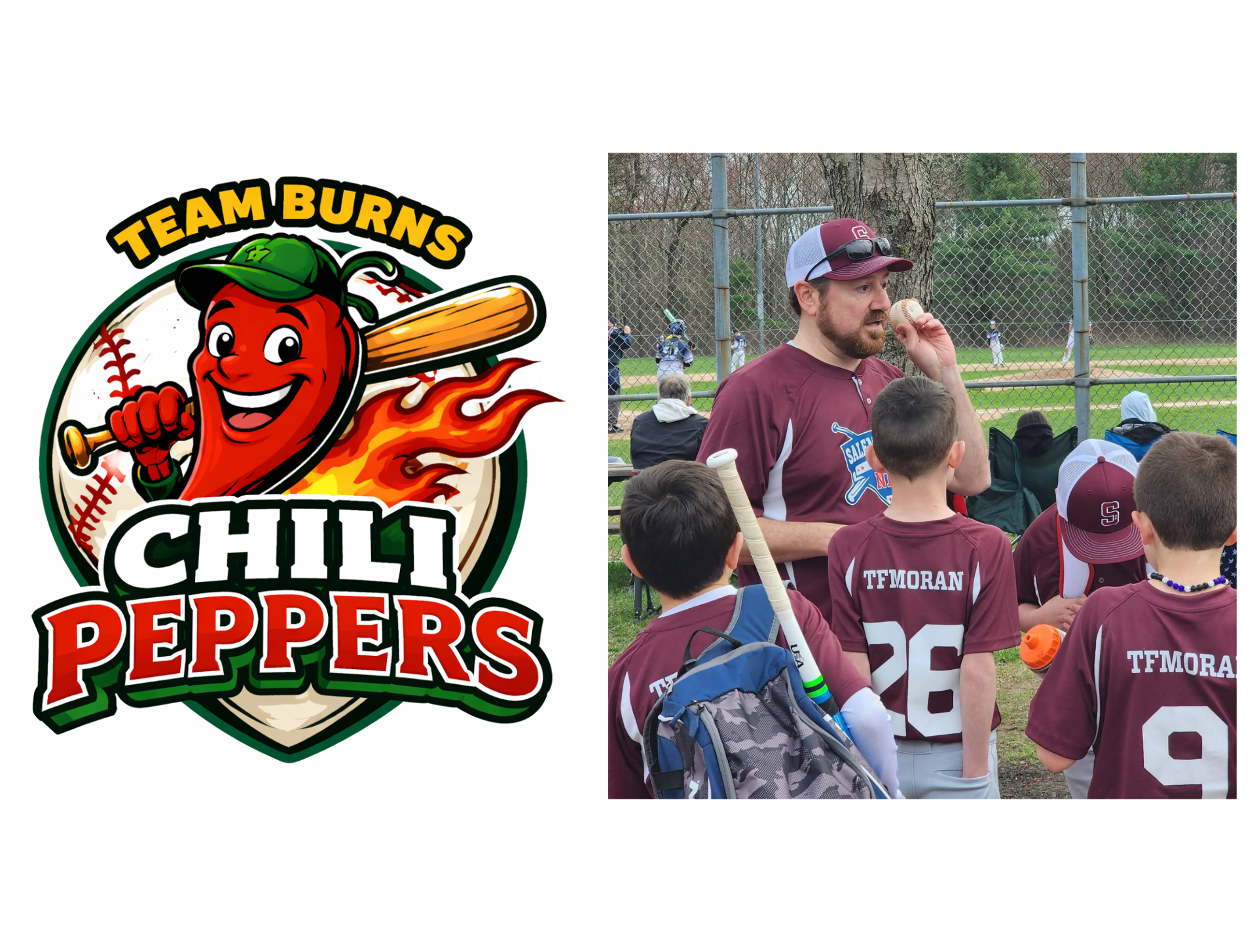 TFMoran Sponsors Salem Youth Baseball “Team Burns Chili Peppers”