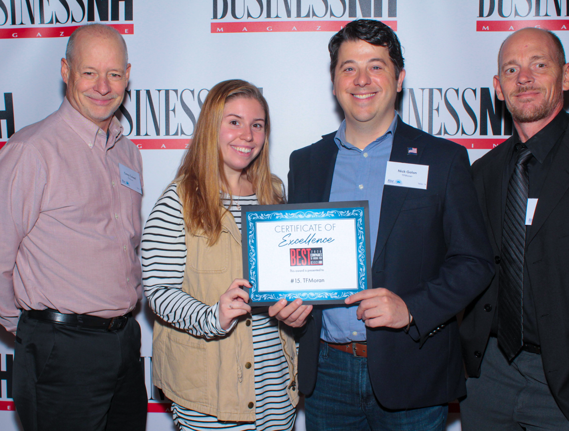TFMoran Celebrates Being Names “Best Company to Work For”